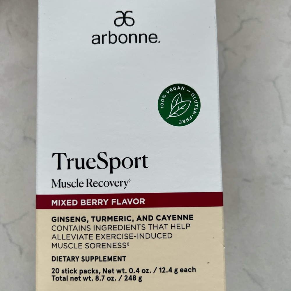 Arbonne TrueSport Mixed Berry muscle recovery